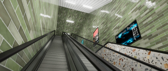 地下街道恐怖新作《Escalator》登Steam，搭乘电扶梯若遇怪事请下楼